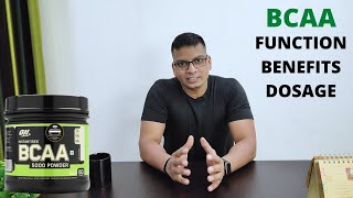 BCAA supplement  BCAA benefits in Hindi  BCAA kab lena chahiye  BCAA kya hota hai [upl. by Madaras]