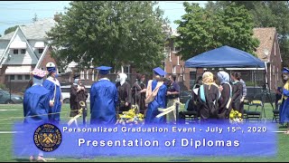 Fordson High School 2020 Personalized Graduation Event  Condensed Version Part 2 [upl. by Sredna]