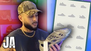 The YEEZY Foam Runner MX Granite Has A Major Problem  JA News [upl. by Duwad]