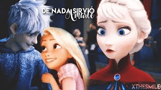 De nada sirvió amarte 💔😢 Jack y Elsa ft Rapunzel [upl. by Strawn126]