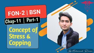 Concept of Stress And Coping Part1  FON2  BSN study  PNC Pattern with MCQS HindiUrdu [upl. by Nilcaj]