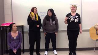 Ive been eaten by a boa constrictor play along preschool song by ECEs at Mohawk college [upl. by Norah]