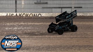 iRacing Kokomo 360 Sprint Cars Win black flags and lappers yikes 92524 [upl. by Davy]