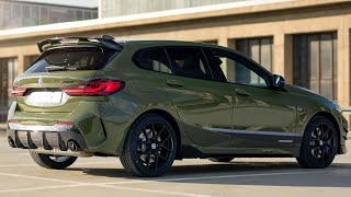 2023 BMW M135i xDrive Urban Green with BMW M Performance Parts  Exterior amp Interior [upl. by Sallee]