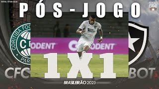 BOTAFOGO 1x1 CORITIBA  quem carrega esse fardo [upl. by Nabru]