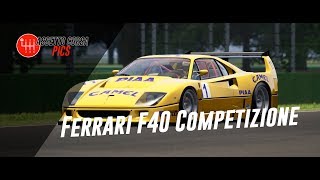 Ferrari F40 Competizione  Assetto Corsa  Gameplay [upl. by Orsini]