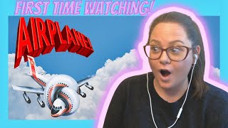 AIRPLANE 1980 MOVIE Reaction  First Time Watching [upl. by Lativa]