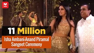 Isha AmbaniAnand Piramal wedding Sangeet Ceremony [upl. by Mariquilla]