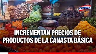 🔴🔵Incrementan precios de productos de la canasta básica familiar [upl. by Randi478]