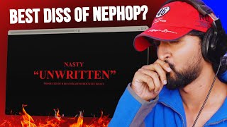 UNWRITTEN NASTY VS EASE DONG amp OTHERS RAPPERS REACTION BY UJJWAL [upl. by Targett542]