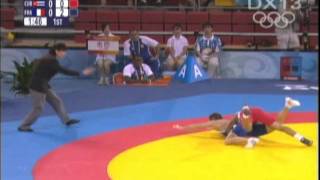 Greco Roman Wrestling Technique Highlights from Beijing OlympicsPart 2 [upl. by Etselec]