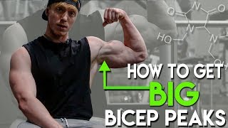 How to get big bicep peaks Science Based [upl. by Bonis]