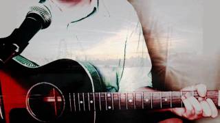 Waterloo Sunset  The Kinks  Acoustic Cover w Gibson Bluesking Revisited [upl. by Adnuhser]