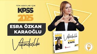 2 Hukukun Temel Kavramları 2  Esra Özkan Karaoğlu KPSS VATANDAŞLIK 2025 [upl. by Neerihs]