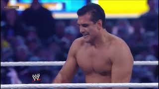 alberto del rio vs jack swagger Wrestlemania 29 2013 World heavyweight championship [upl. by Hnil]