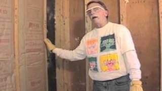 Right Vs Wrong Installing Insulation Batts In Exterior Walls  Part One [upl. by Attwood]