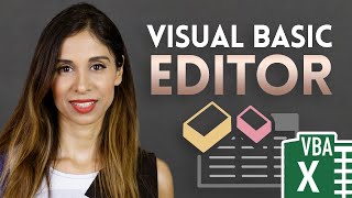 Excel VBA tutorial for beginners The Visual Basic Editor VBE [upl. by Nimref]