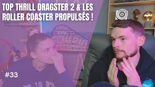 🎠Top Thrill Dragster amp les personnes qui imagine les zones thématiques [upl. by Frans]