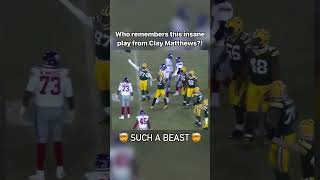 This play by Clay Matthews was INSANE nfl [upl. by Mccourt73]