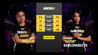 HIGH League BONUS FIGHT Lexy Chaplin vs Natalia quotNatsuquot Karczmarczyk [upl. by Gernhard]