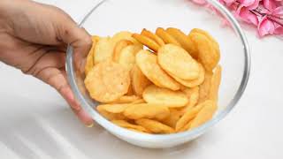 Homemade Pringles Potato Chips  CRISPY Instant Easy Recipe I How to Make Homemade Pringles I [upl. by Yniattirb]