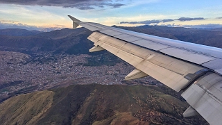 DANGEROUS APPROACH  LATAM Airbus A319 Landing in Cusco Peru [upl. by Wiley]