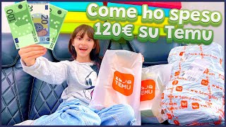 Come ho speso 120€ su TEMU 🛍️ Video Unboxing [upl. by Angadreme]