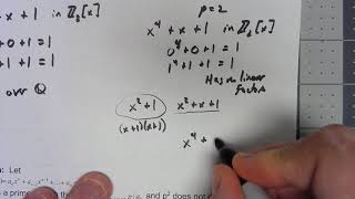 Abstract Algebra 156 Irreducibility Theorems [upl. by Nybor]