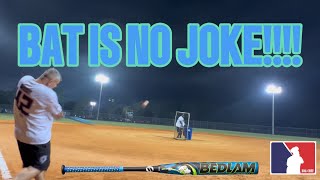 2024 Worth Bedlam Phil Matte 135quot XL USSSA Slowpitch Softball Bat Review [upl. by Christine]