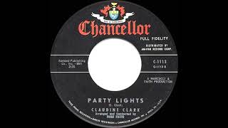 Claudine Clark  Party Lights 1962 [upl. by Aliuqet]