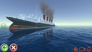 Mauretania sinks like Britannic  Ship Handling Simulator  Ship Mooring 3D [upl. by Sax514]