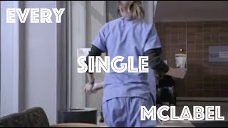 Every Greys Anatomy McLabel Ever in order [upl. by Lamaj]