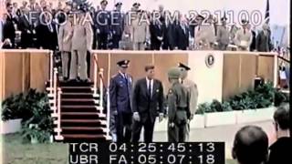 President Kennedy Visits Hanau West Germany 22110012  Footage Farm [upl. by Legge256]