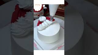 Making a cake crismistmas canta claus cake cakedecorations [upl. by Creight]