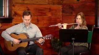 Gymnopedie No 1 Erik Satie  flute amp guitar  Lois Herbine amp Pete Smyser [upl. by Heidi346]