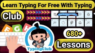 Best Typing Websites For Practice  Typing Club  Typing Practice [upl. by Orsay476]