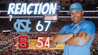 7 North Carolina Tar Heels vs NC State Wolfpack Reaction [upl. by Ogdon]