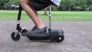 Patinete Motorizado Elétrico Scooter Dobrável com Assento 24V 120W Importway BW008A Preto Bivolt [upl. by Brom]