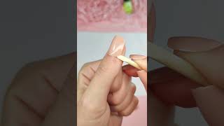 CUM ÎMI DAU JOS UNGHIILE😈 gelnails unghii nailart naildesigns nails unghie unghiicugel nail [upl. by Ynaffik738]