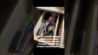 Drawer Dividers From Amazon fyp viralvideo storage kitchen [upl. by Anilac214]