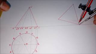 projection of a cone [upl. by Marzi]