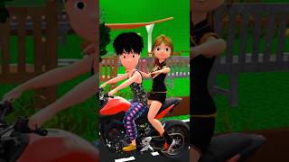 For Your Kind Information Ye Bike Meri Hai 3  Gulli Bulli Cartoon  granny  short shortscomedy [upl. by Mei]