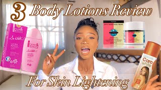 Body lotions for Skin Lightening  FairampWhite  ClearEssence  Carowhite Body lotion Review [upl. by Thetos410]