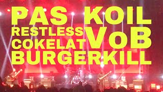 VOB COKELAT PAS KOIL RESTLESS BURGERKILL  PHALASVARA VOL1 BANDUNG 2024 [upl. by Semyaj558]