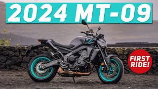 2024 Yamaha MT09  First Ride Review [upl. by Atnomed]