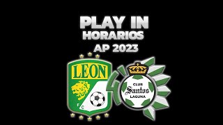 HORARIOS CANALES Y FECHAS DONDE VER EL PLAY IN  LIGA MX APERTURA 2023 [upl. by Rysler]