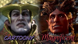 Villains in Dragon Age Veilguard VS villains in Baldurs Gate 3 [upl. by Olnek]