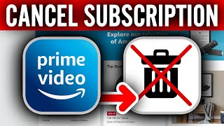 How To Cancel Subscription In Amazon Prime Video 2024 [upl. by Boleyn]