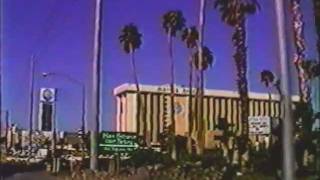 Las Vegas Strip street drive from 1988 [upl. by Brice]