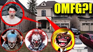 If you Ever See these CLOWNS and Possessed MONSTERS Breaking into STROMEDYS House RUN FAST [upl. by Zirtaeb940]